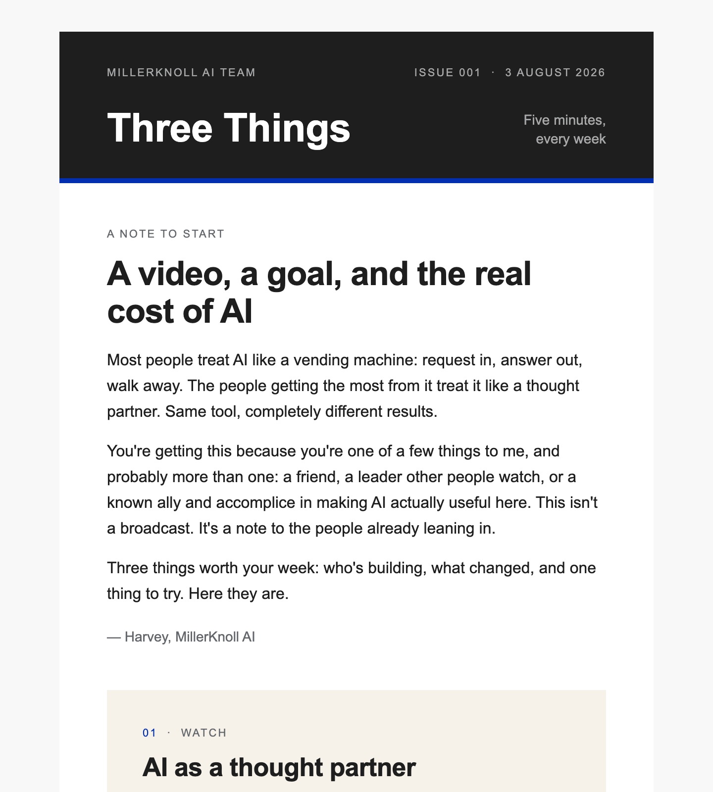 AI Newsletter